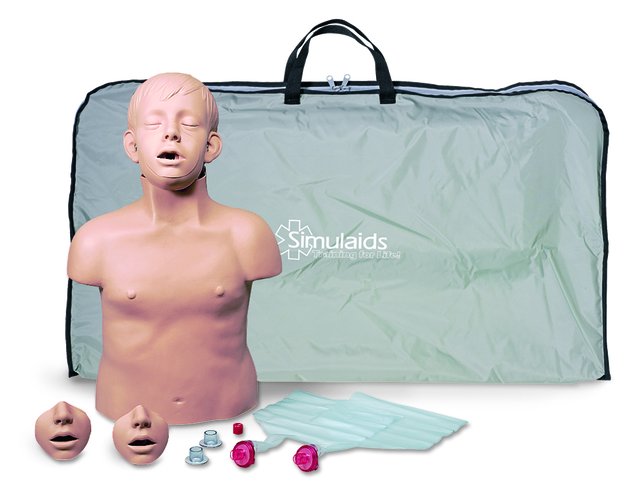 Тренажер сердечно-легочной реанимации ребенка «Brad™ Junior», манекен для СЛР с компьютером