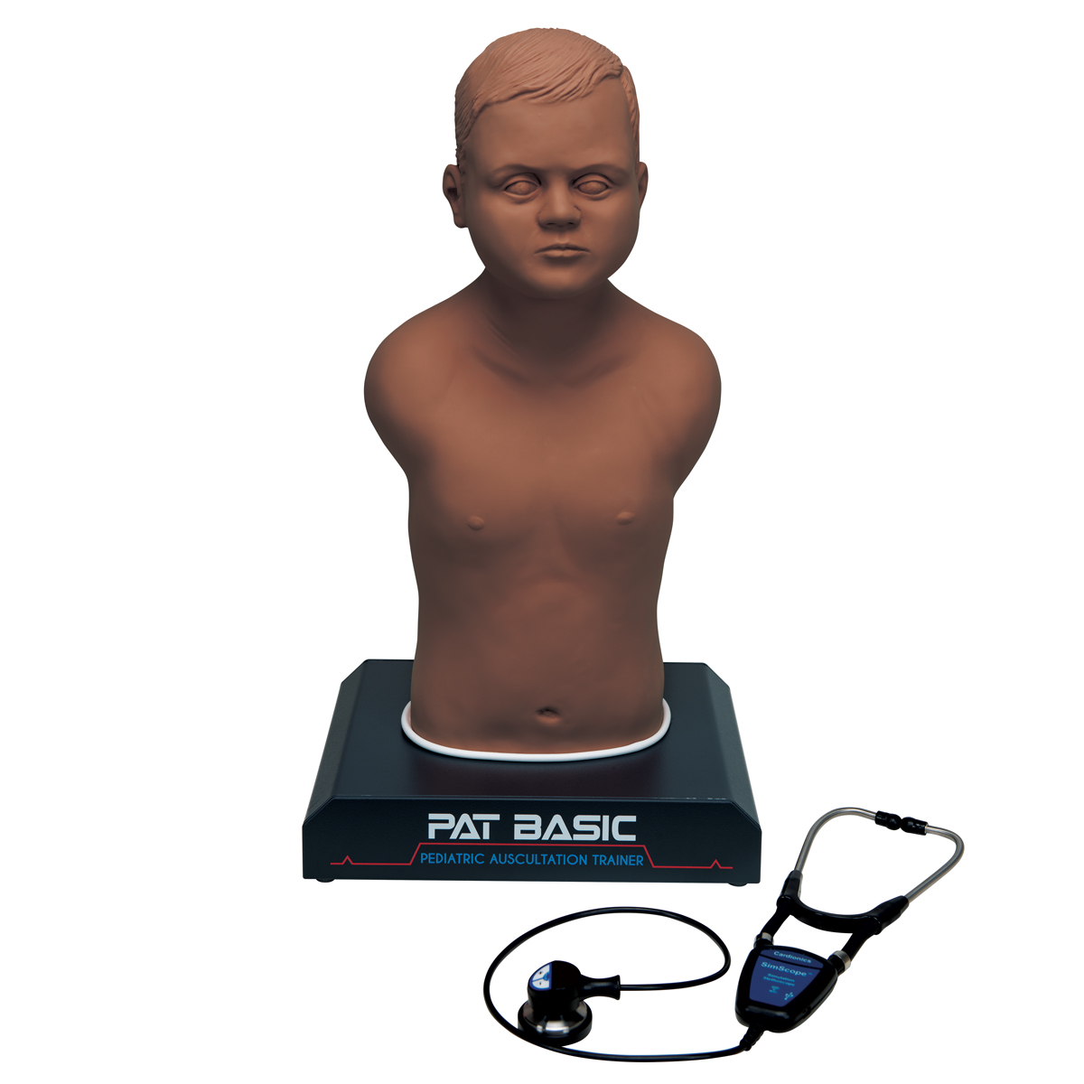 Симулятор педиатрической аускультации PAT BASIC®, темная кожа
