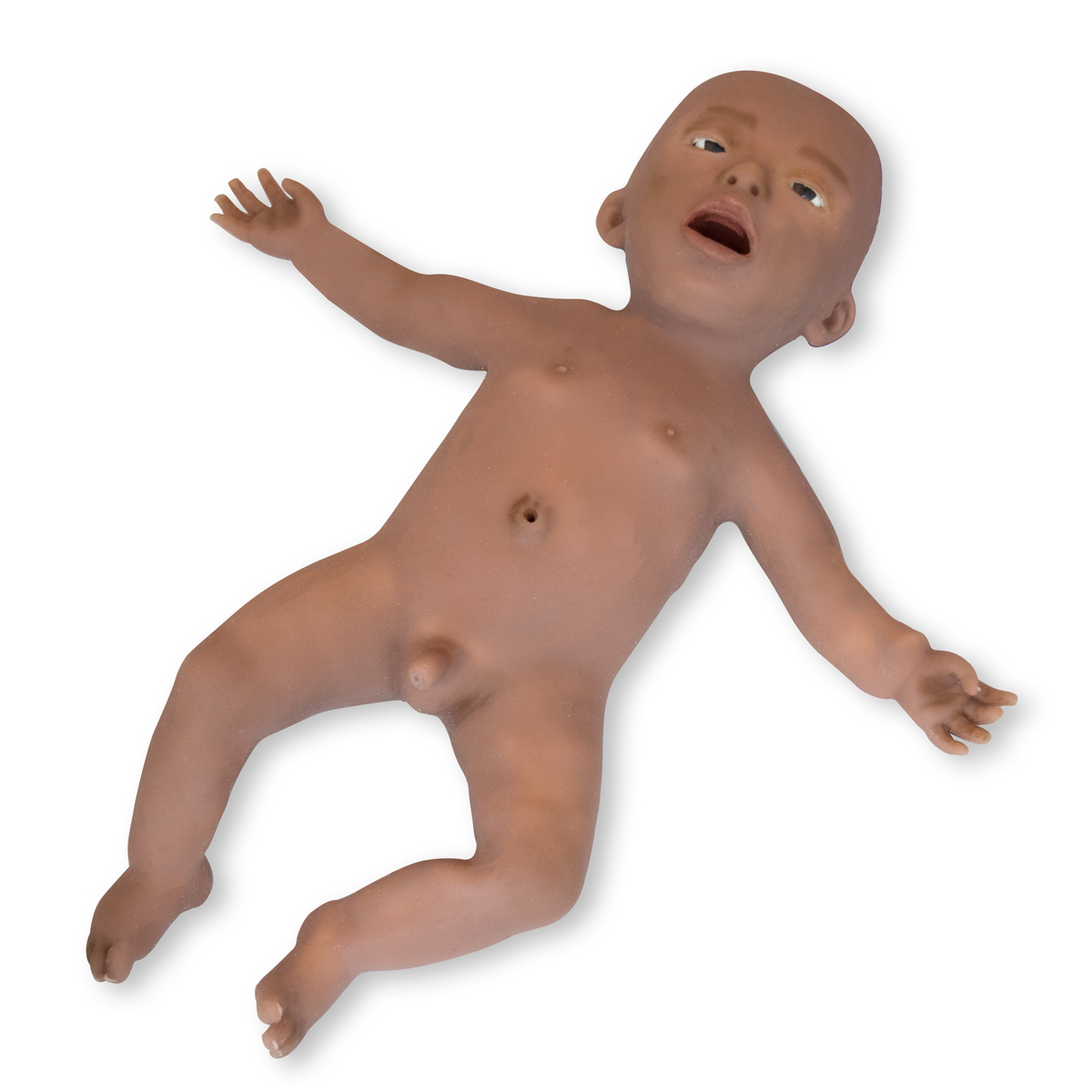Симулятор для обучения уходу за новорожденным NENAsim HPS, Темная кожа